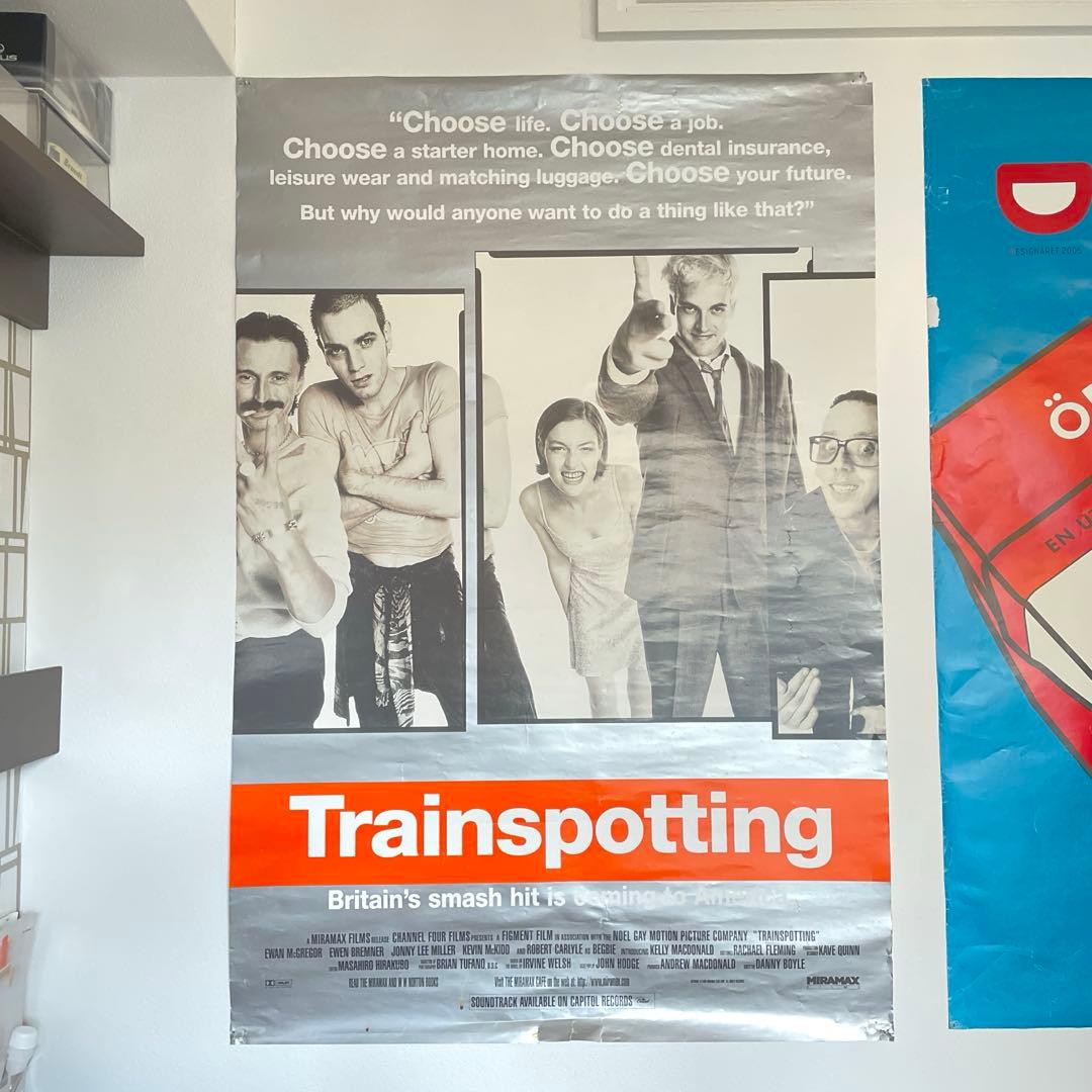 トレインスポッティング　ヴィンテージ 特大ポスター 101.5cm×68.5cm