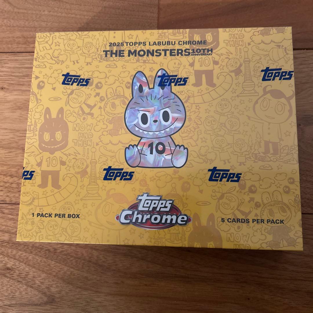 Topps Chrome 10周年記念ボックス　１BOX