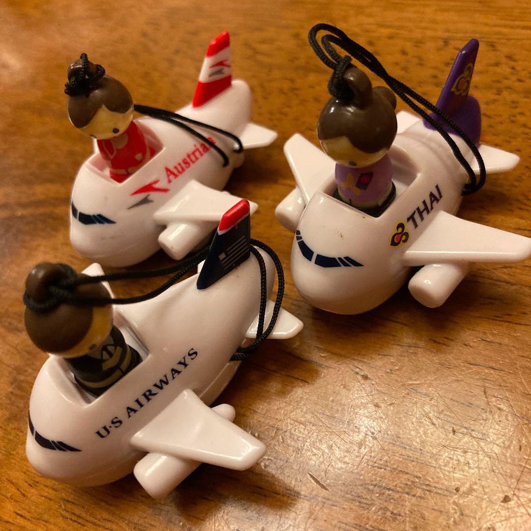 メルカリ便　新品未使用　プルバック　エアプレーン　ウィズ　CA ３種3機セット