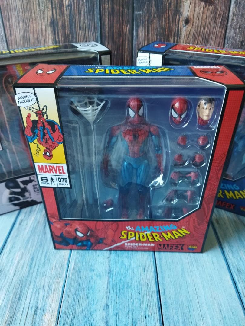 マフェックス スパイダーマン セット：075、108、147 新品未開封