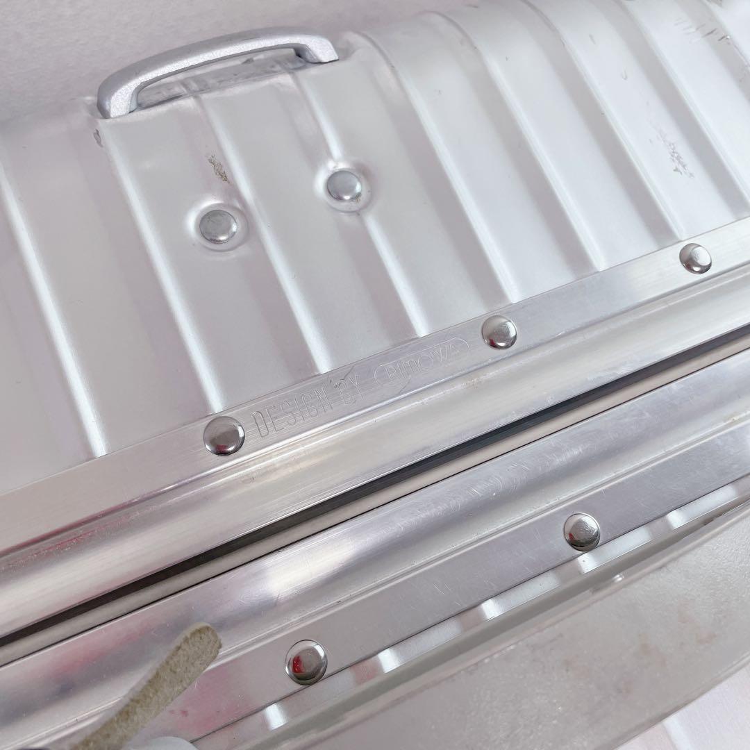 RIMOWA TOPAS リモワ 4輪 スーツケース 82L 青ロゴ 廃盤