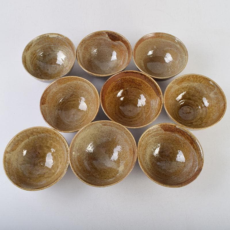 茶道具　数茶碗　九客　在銘　時代箱付　M　R9263B