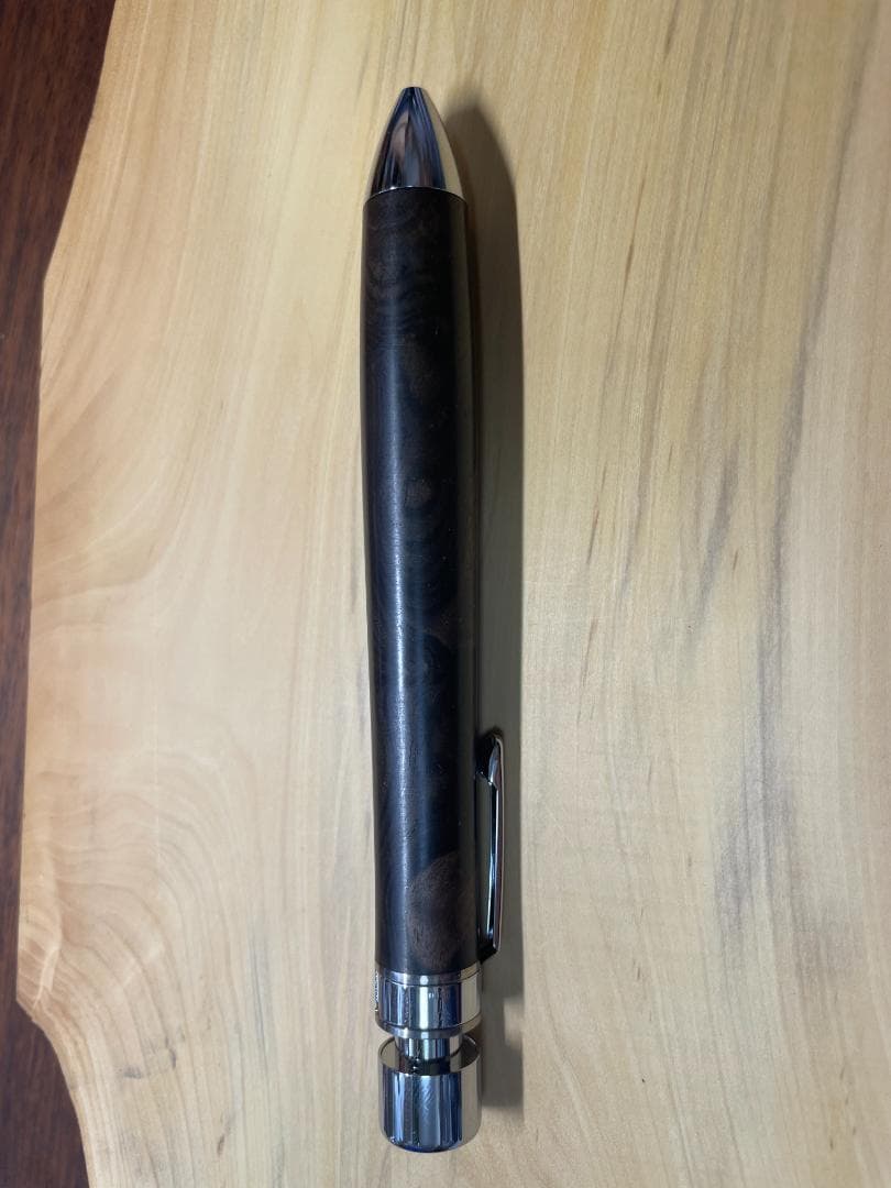 【ぼりぼりさま専用　工房楔 グラッソ】黒檀　こぶ杢