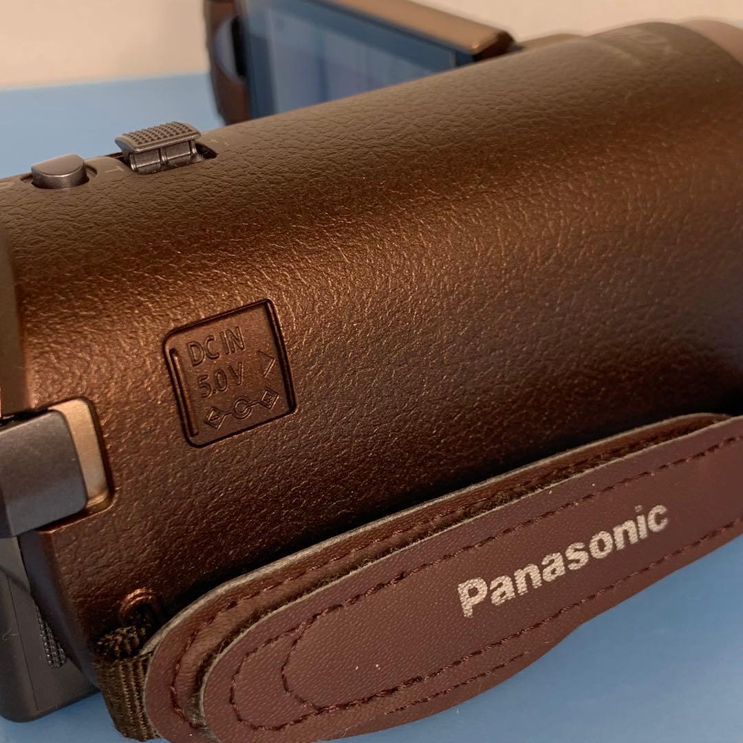 美品 Panasonic HC-W580M ビデオカメラ sdカード付