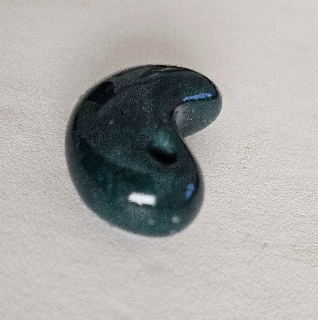 出雲瑪瑙　碧玉勾玉古代型　伝統工芸士作品　碧玉勾玉証明書付き