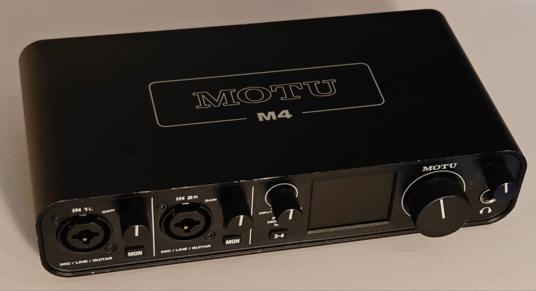 MOTU M4 オーディオインターフェイス【動作確認済み・元箱付属】
