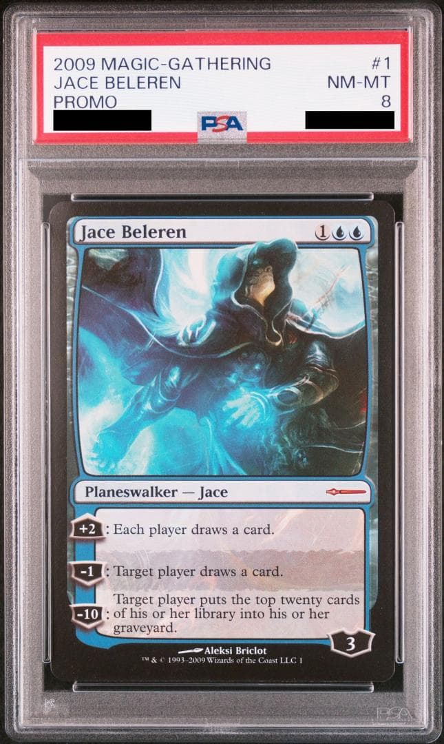 MTG ジェイス・ベレレン/Jace Beleren 英語版 プロモ PSA8