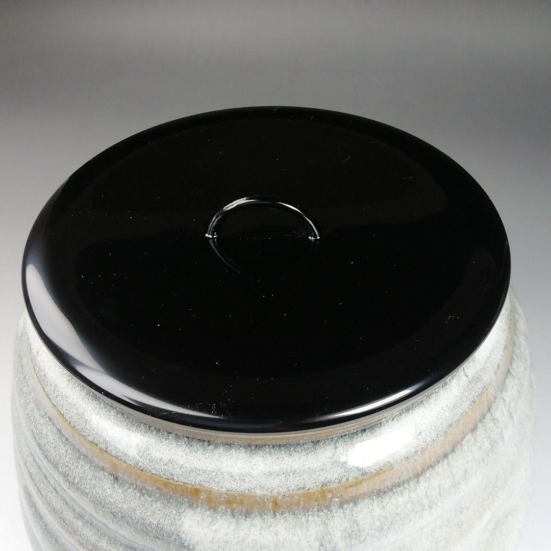 Ｗ６２　水指　『捻貫　水指』『西尾香舟 造』　共箱　茶道具