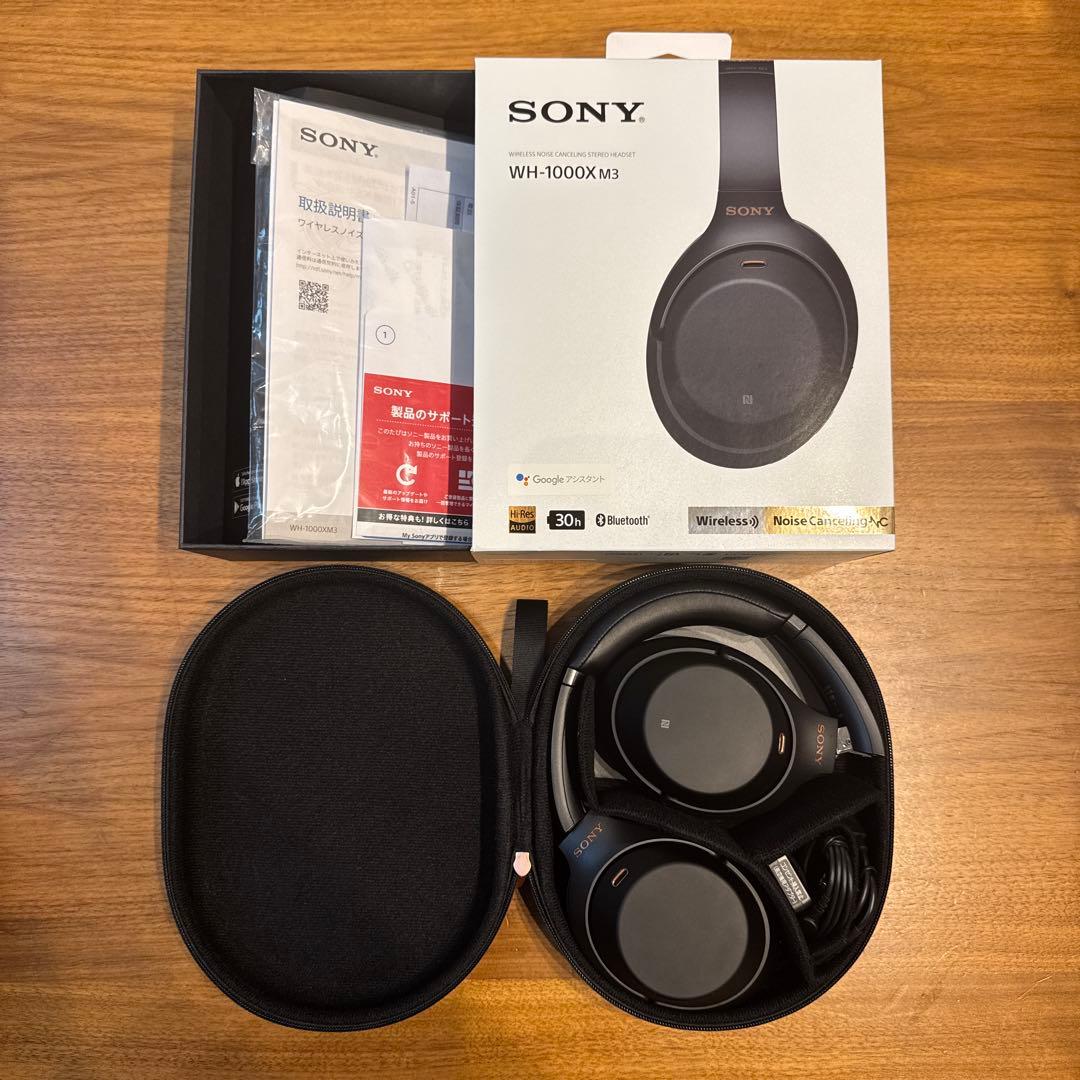 SONY WH-1000XM3 ワイヤレスヘッドホン