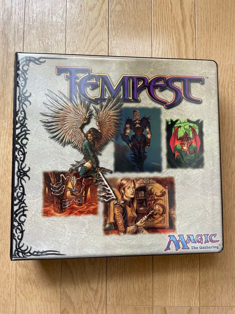 【美品！！】MTG 公式カードファイルバインダー テンペスト