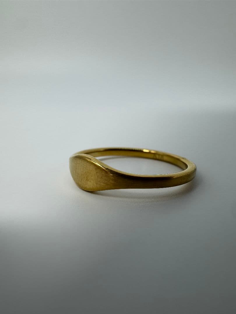k18ゴールドリング 1.17g 4.7mm 11号