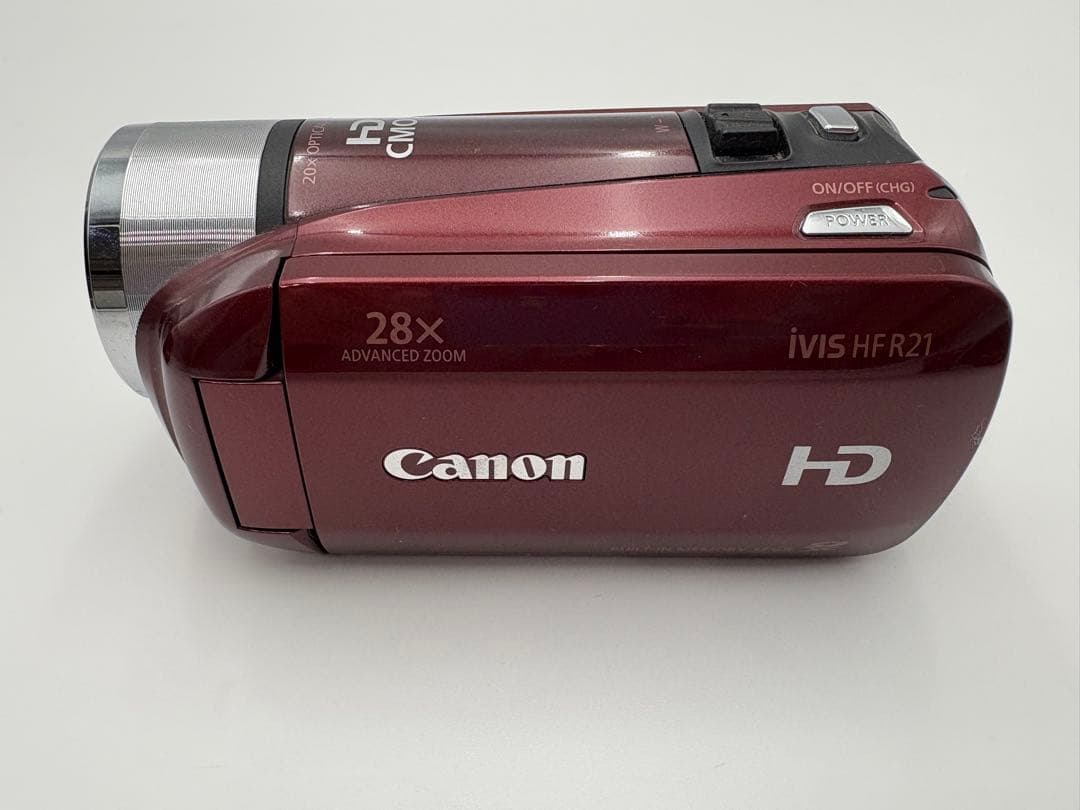 【美品】Canon iVIS HF R21 RED カメラケース付き