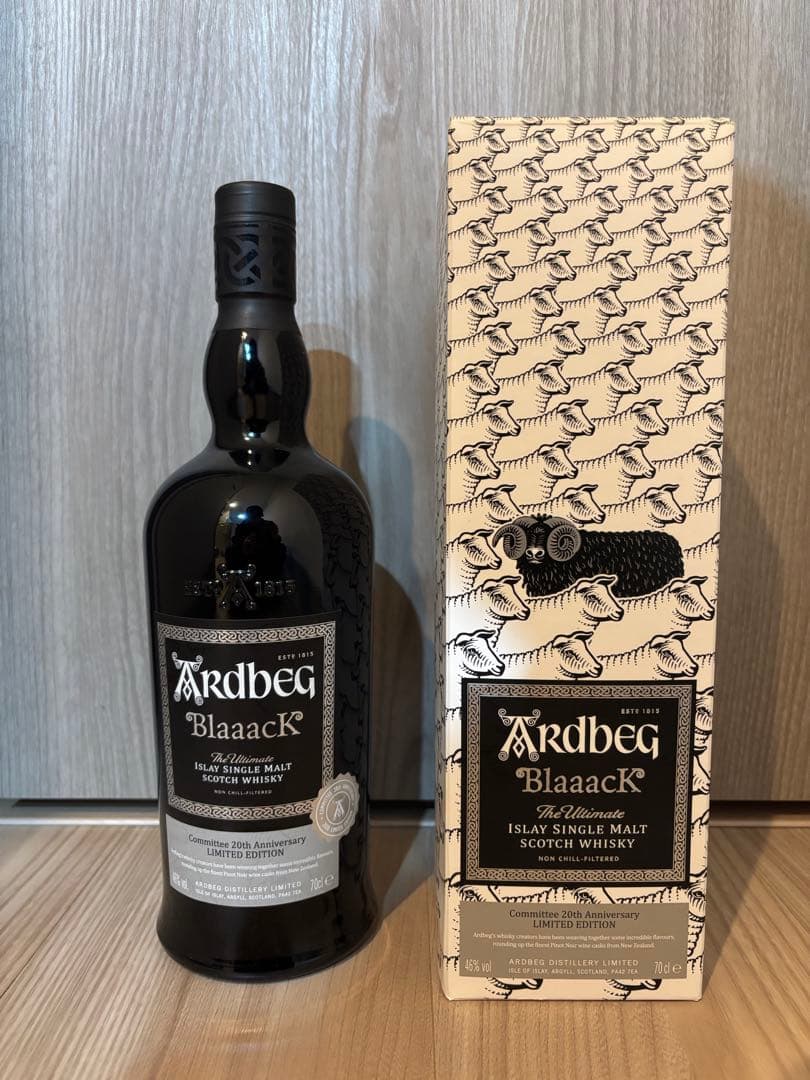 アードベッグ ブラック コミッティー20周年記念ボトル ARDBEG