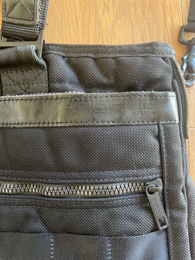 レア　ブリーフィング　ブラックライン　ビジネスバッグ ブラック