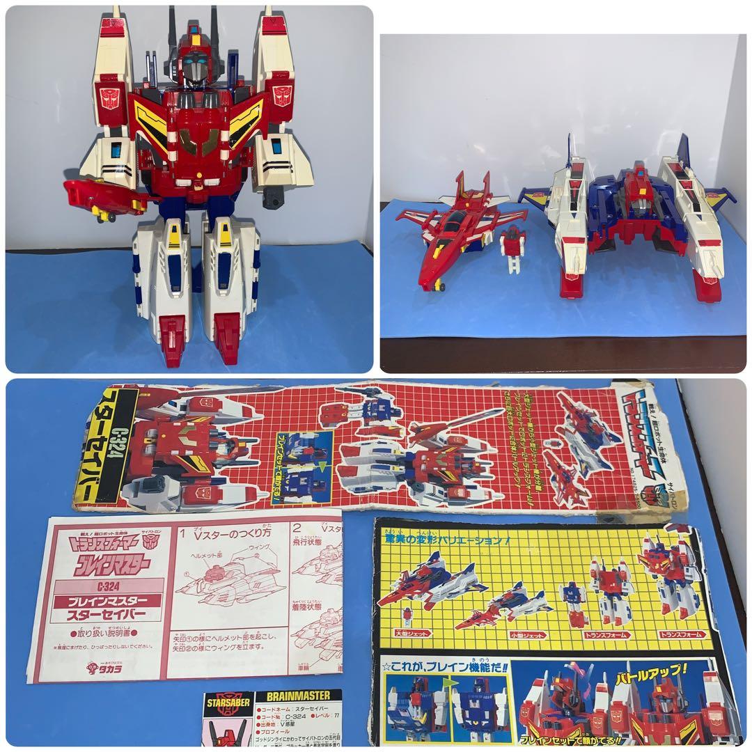 ☆レトロ　タカラ トランスフォーマー 【C-324 スターセイバー】当時品