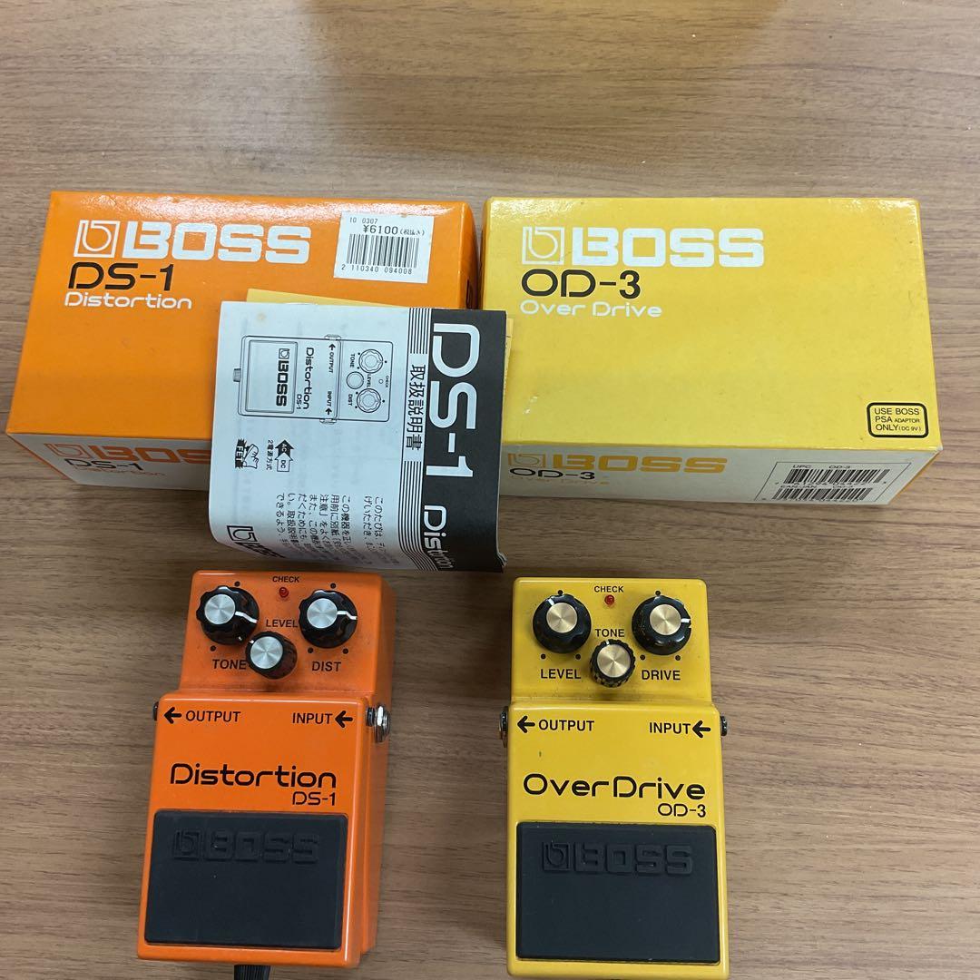 ギター BOSS DS-1 Distortion & OD-3 Over Drive