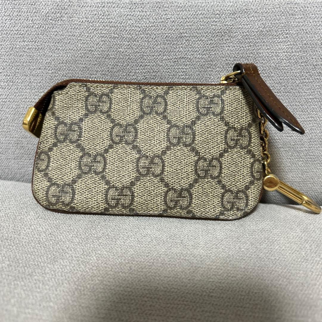 【値下げ中】Gucci GGパターン キーケース キーチェーン付き