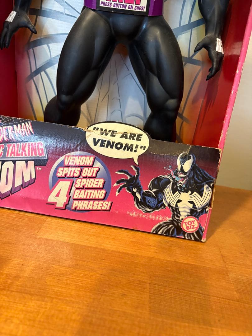 アメコミ -TOY BIZ- ELECTRONIC TALKING VENOM