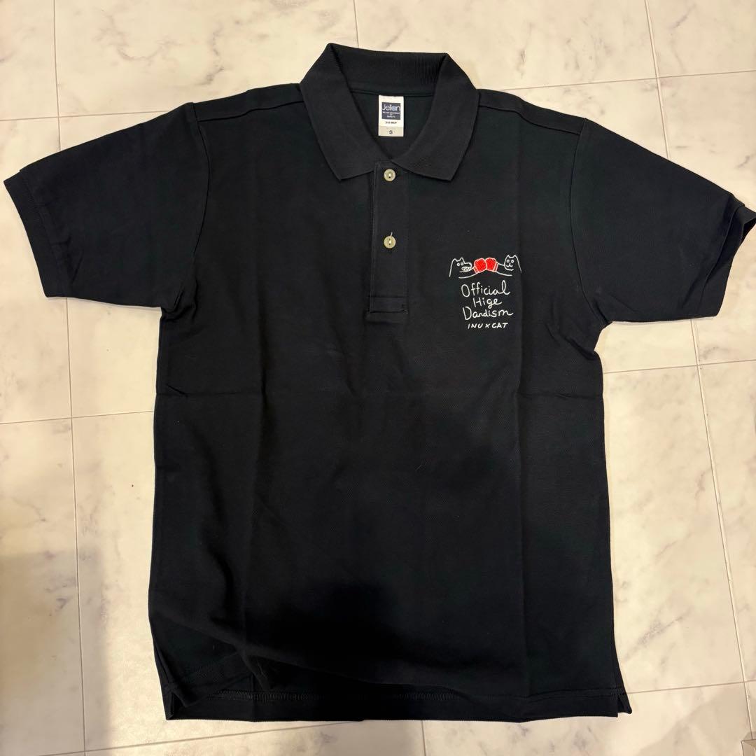Official Hige Dandism ポロシャツ 黒