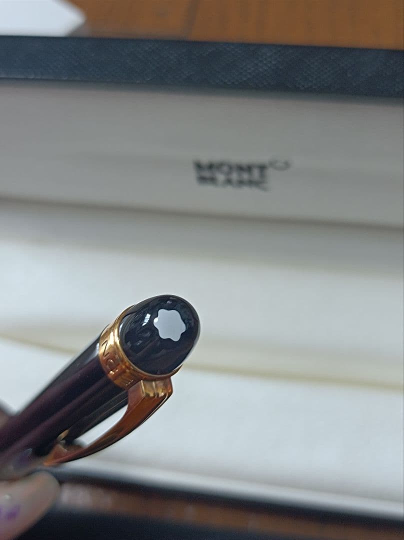 最終値下げ★モンブラン.スターウォーカーレッドゴールドレジンMONTBLANC