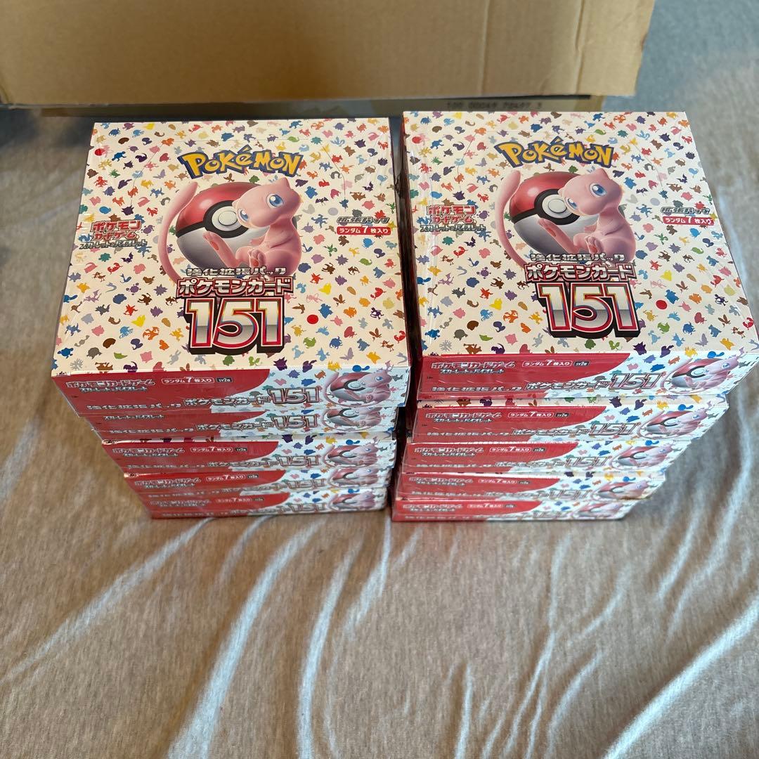 ポケモン　カード　ゲーム 151 シュリンク付き 10box スカーレット