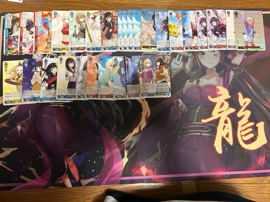 ヴァイスシュバルツ　リコリスリコイル　デッキと旧弾ほぼ4コン