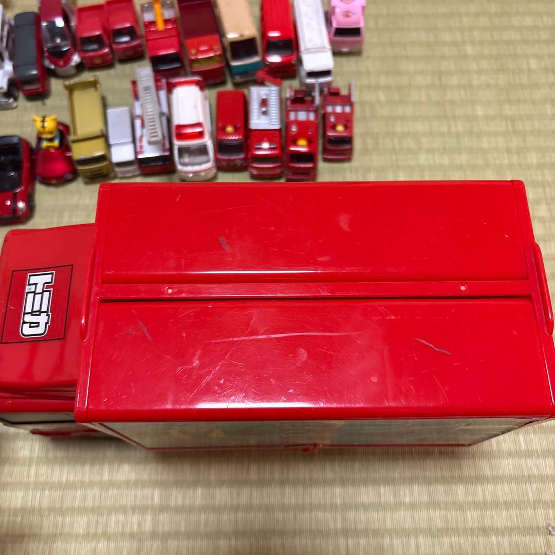 トミカ 収納トラック 運ぶよ！ キャリアカー きらピカ収納トレーラー まとめ売り