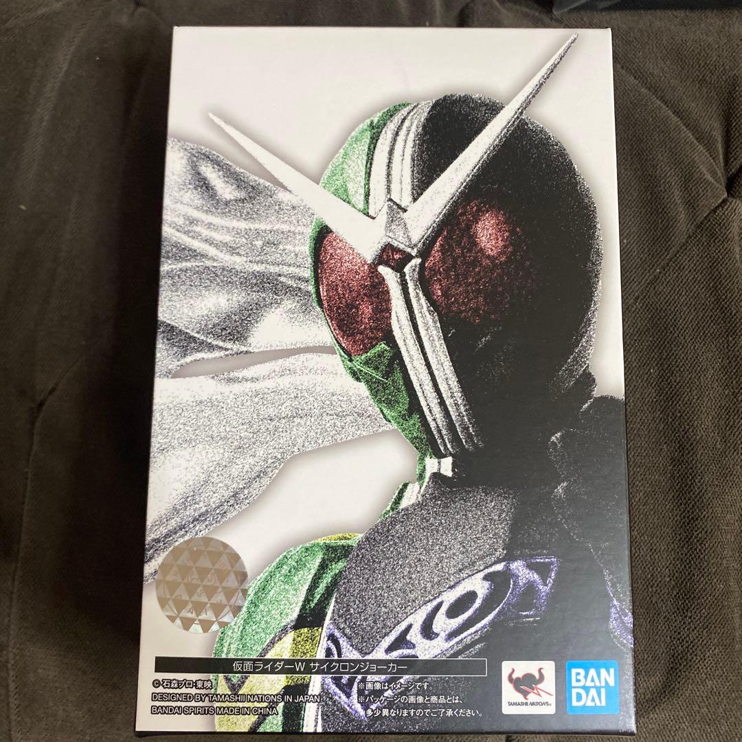 【美品】真骨頂 仮面ライダーW サイクロンジョーカー フィギュア