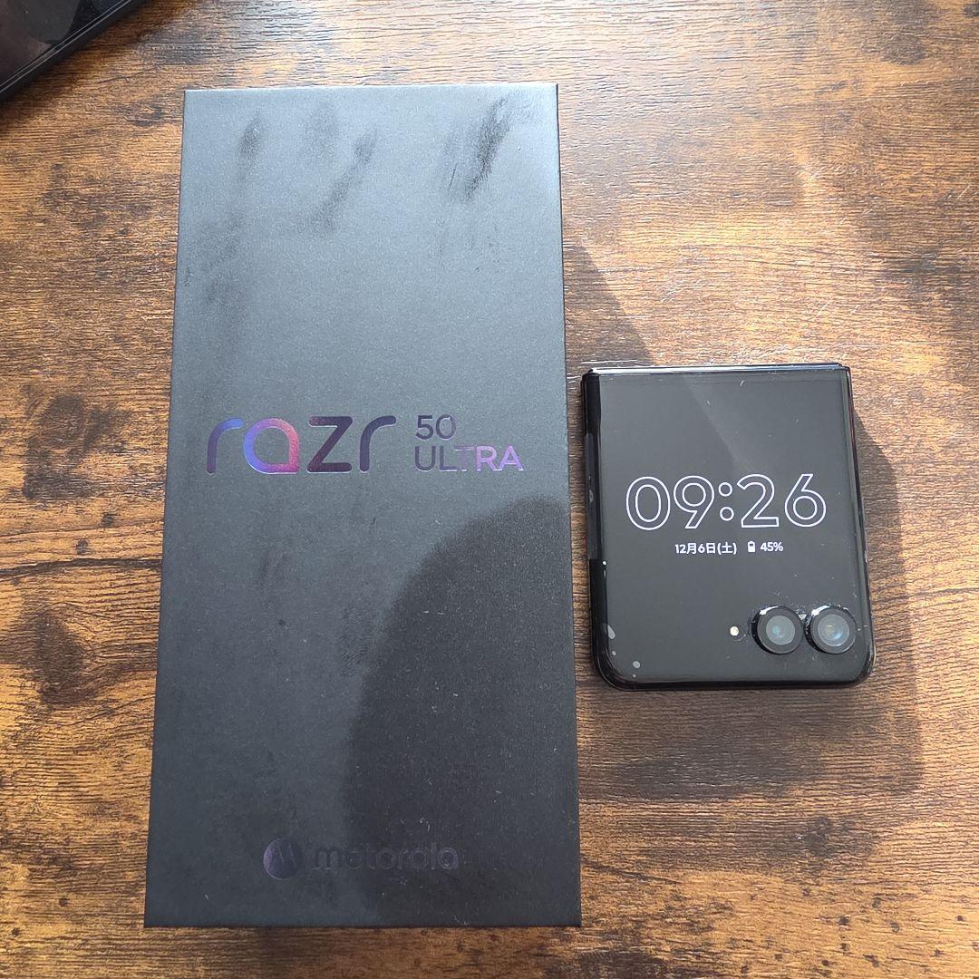 MOTOROLA razr 50 ultra 日本版simフリー