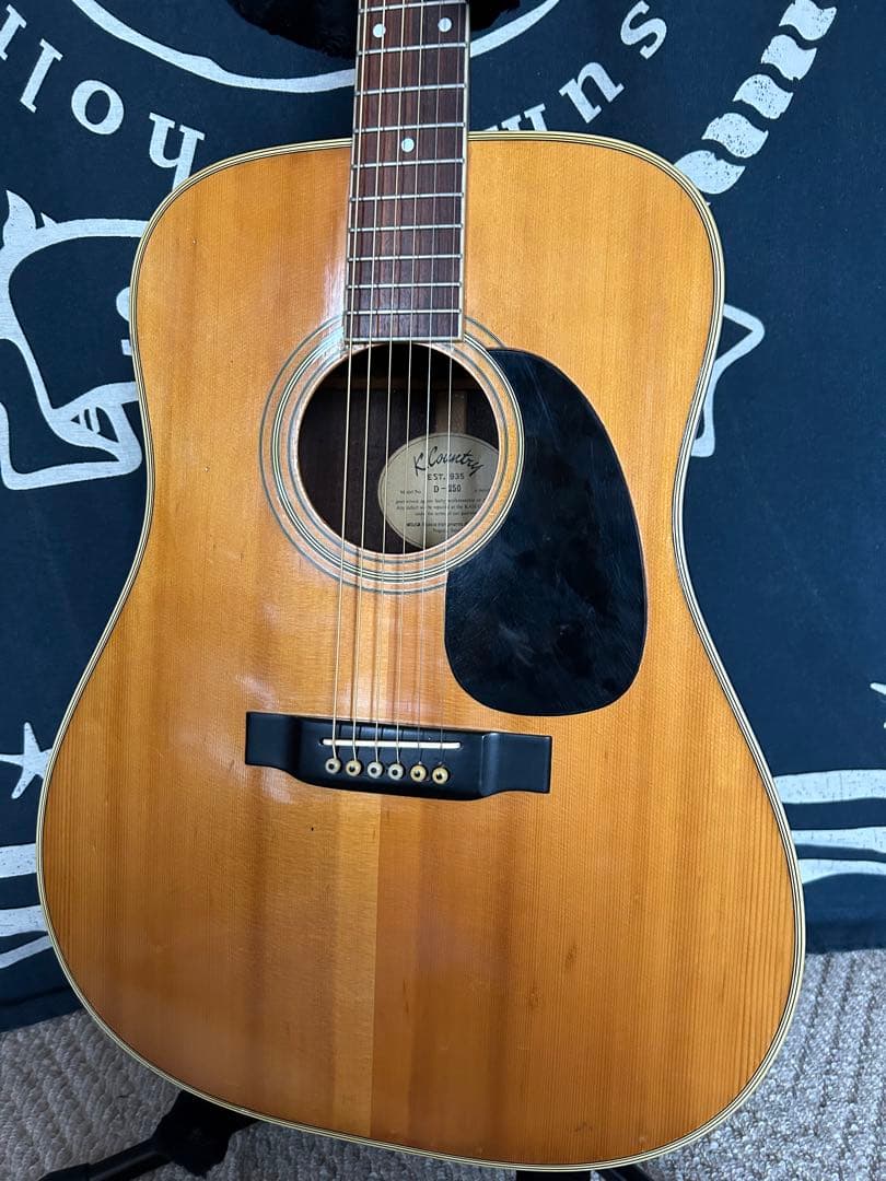 新春大特価❣️美品80s 良杢　国産ビンテージ　春日ＫカントリーＤ250 鳴り抜群