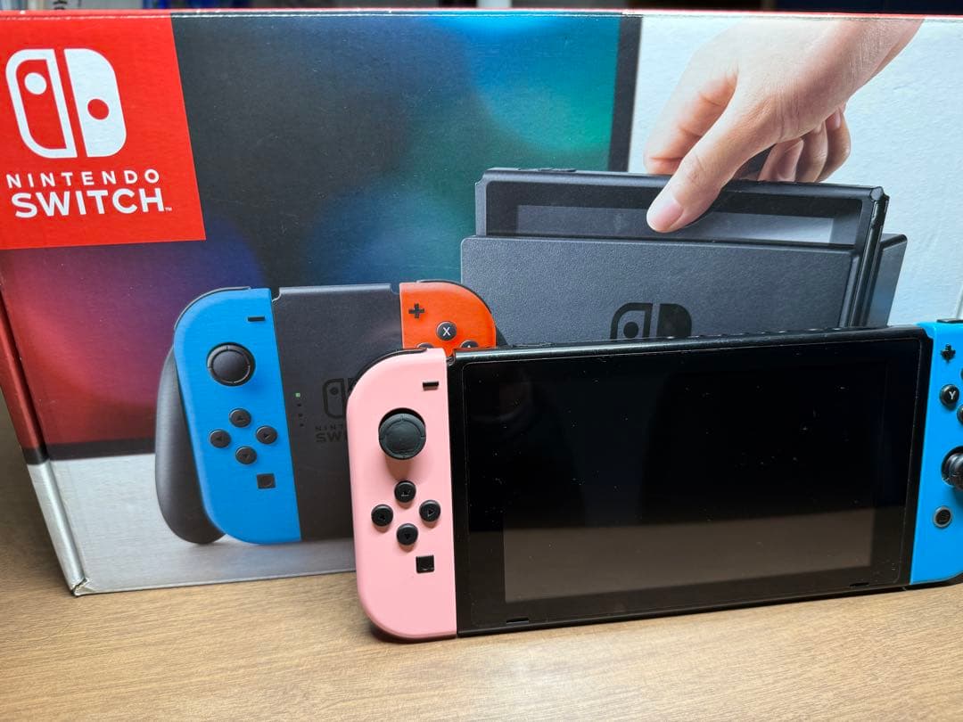 ◆Nintendo Switch◆ 青/ピンクJoy-Con 本体
