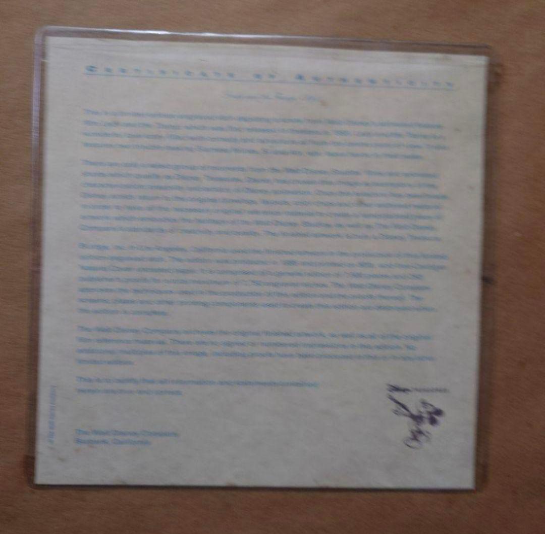 ディズニー限定品★わんわん物語 サイとアム シャム猫 アートギャラリ