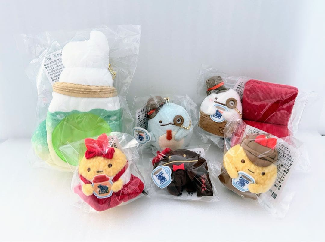 コメダ珈琲店　すみっコぐらし てのりぬいぐるみ ロフト限定品