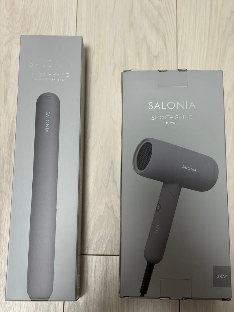 新品　SALONIA サロニア スムースシャイン ドライヤー ・アイロン