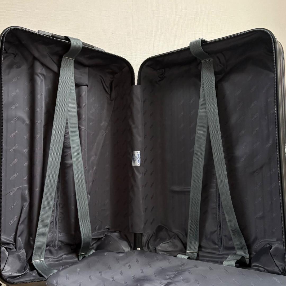 美品　RIMOWA SALSA DELUXE 58L BLACK キャリーケース
