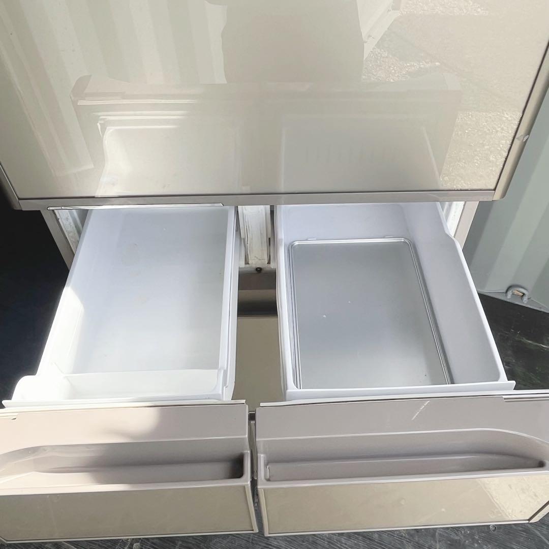 162取付無料！日立真空チルド搭載 シャンパンゴールド5ドア冷蔵庫！洗濯機