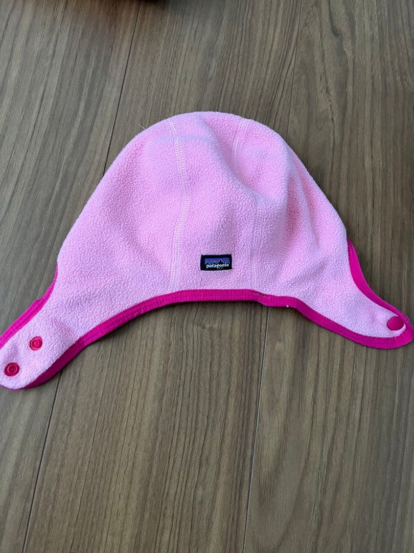 パタゴニア　Patagonia ジャンプスーツ　スノーコンビ　フリース帽子