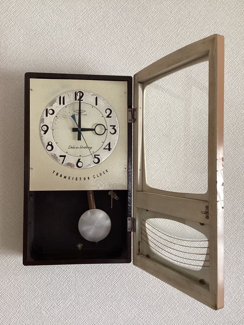 Tokyo clock(東京時計製造)トランジスター振り子時計　昭和30年代