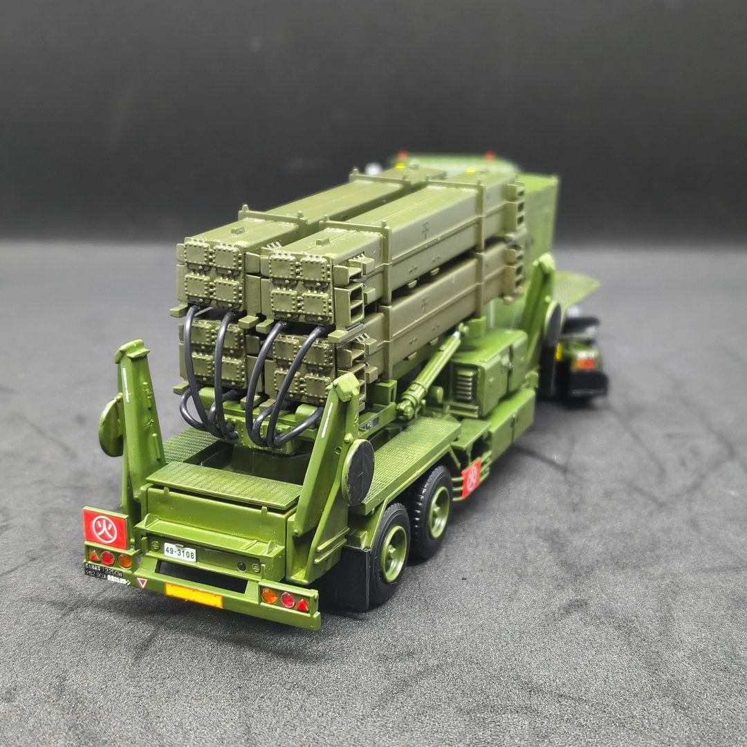 m*t様 【全塗装完成品】1/ 72 航空自衛隊 パトリオット PAC-3発射機