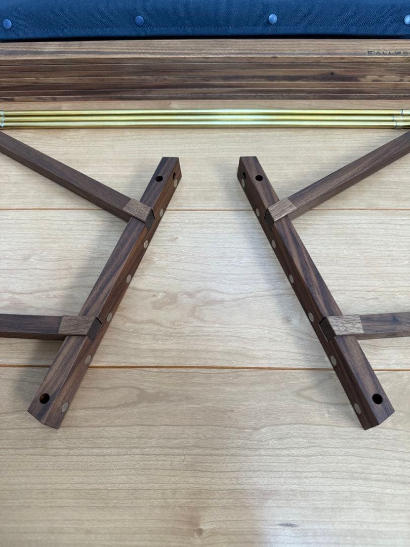 【新品未使用】Fallworks mini table walnut