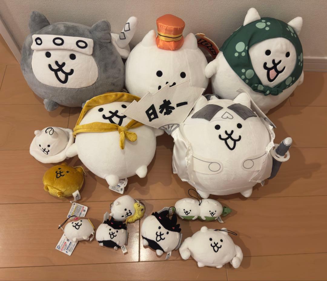 にゃんこ大戦争　ぬいぐるみ　まとめ売り