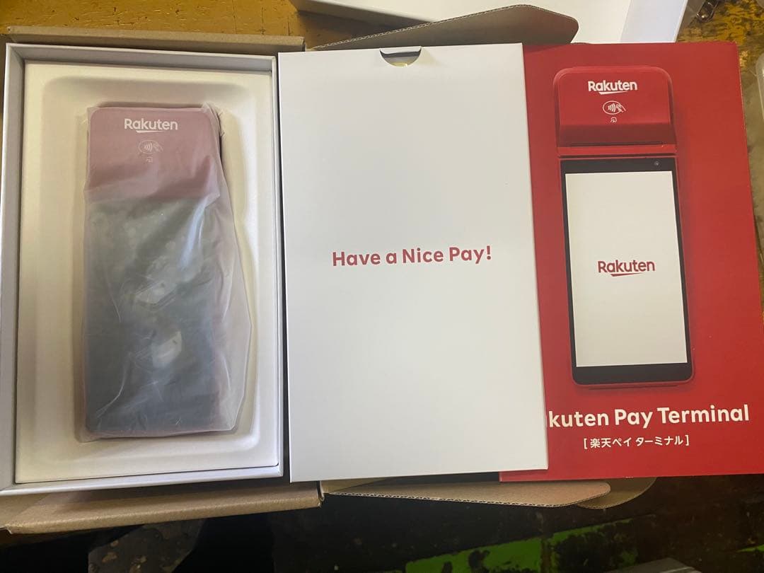 Rakuten Pay Terminal 楽天ペイターミナル　レッド新品未使用