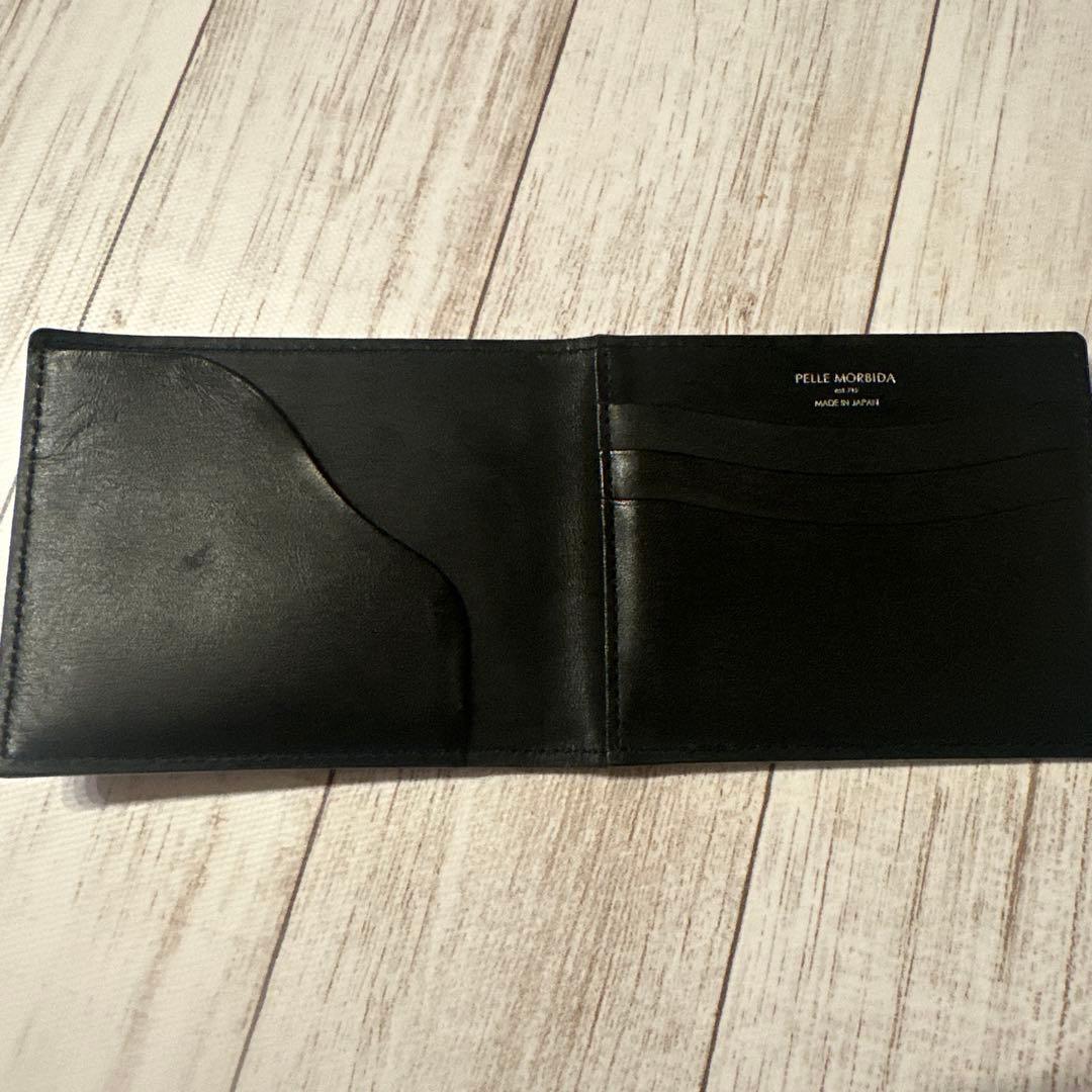 PELLE MORBIDA ブラックレザー財布