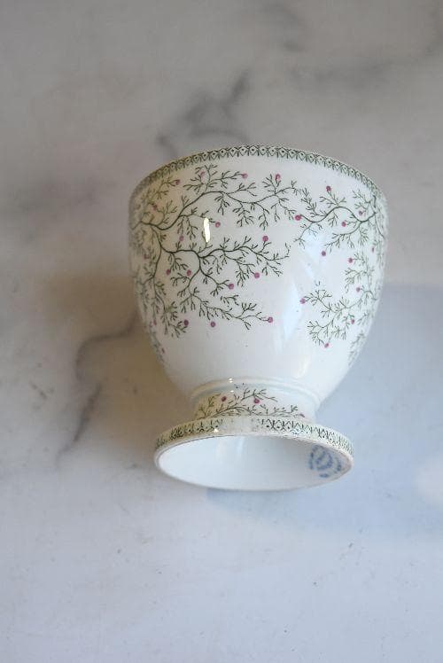 逸品1841年　クレイユエモントロー窯　ヤドリギの器　美品ボウル　アンティーク