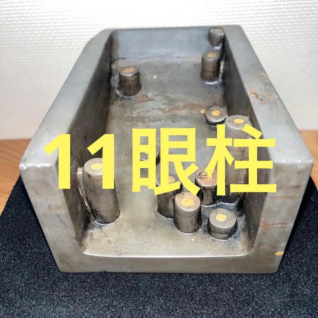 ⭕️中国端渓硯　太史研　綺麗な石紋と11眼柱 個性的　女性好み