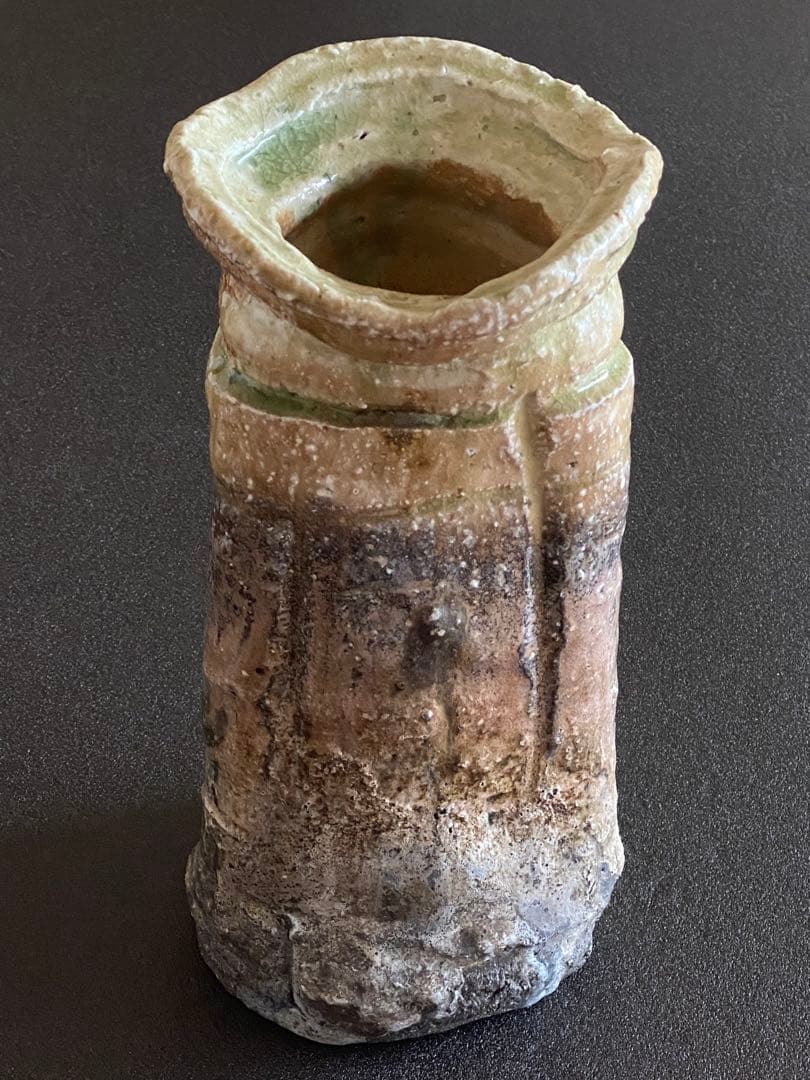 信楽焼 Shigaraki ware 花瓶 花入 Vase 井村侊生 N06