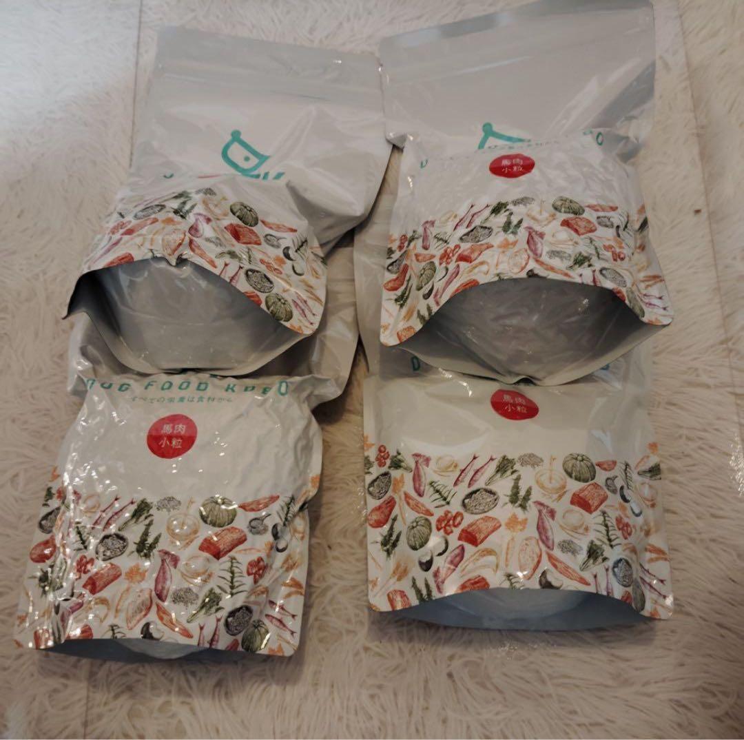 cs8522 ドックフード工房　馬肉 ドライフード 700g 4袋セット