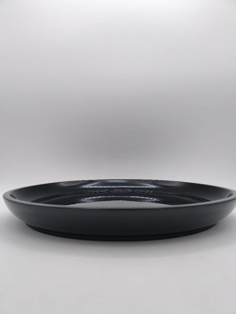 c583 大円盆 真塗 紙箱 茶道具 古物