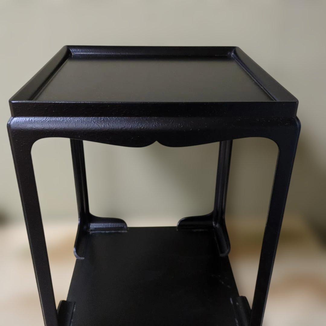 高麗卓　宗旦好み　茶道具　木製　棚　茶棚　紙箱　お点前　台