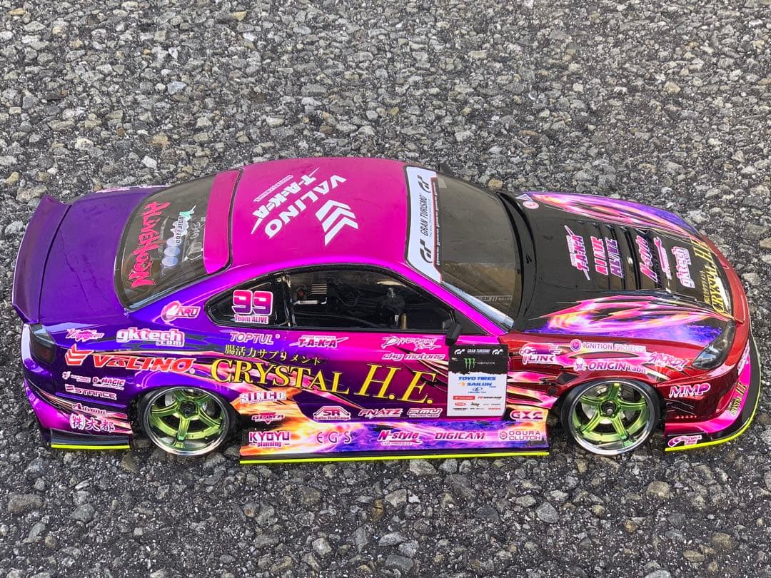 アディクション　アライブフーン　シルビア　限定ボディ キャンディーラメ塗装品